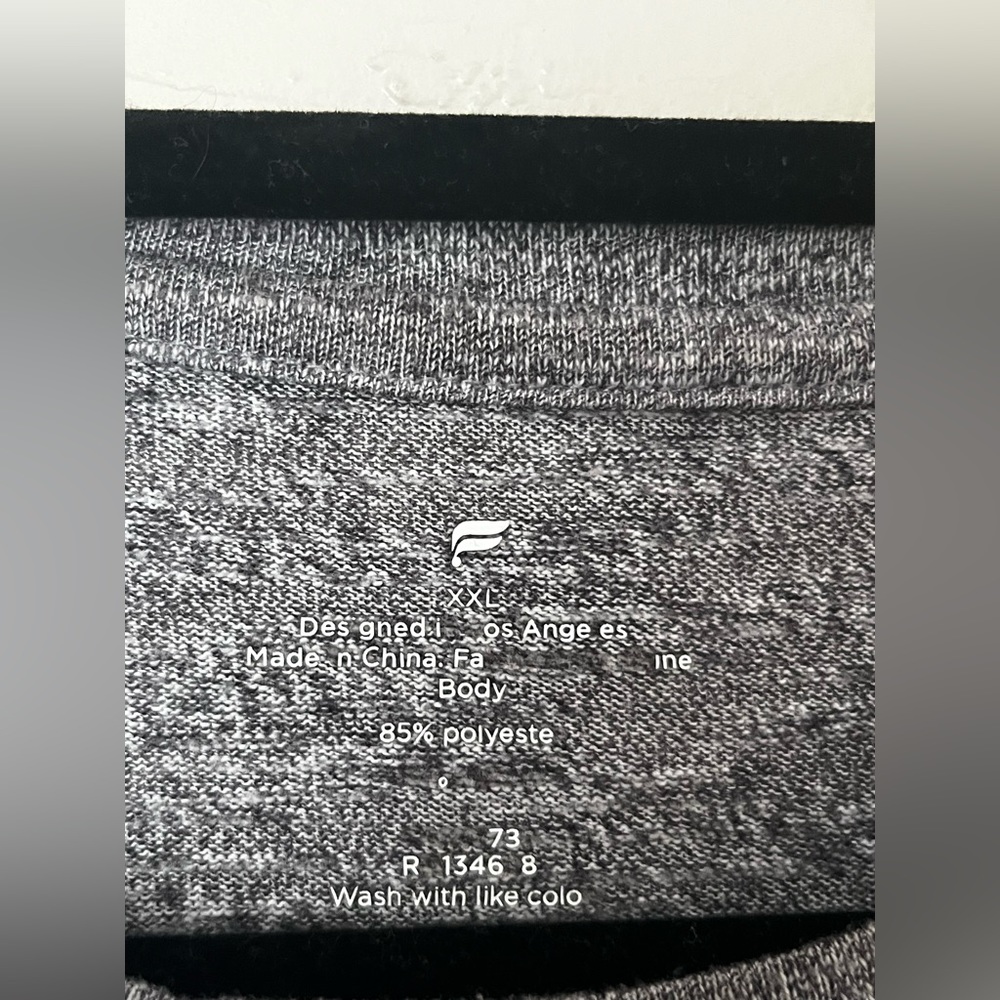 Fabletics “Grey” The Front Row Tee - image 5